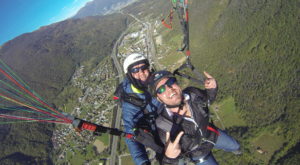 Passagierflug Gleitschirm Tessin, Rivera am Monte Tamaro